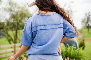 Comfy Mineral Wash Shorts Set