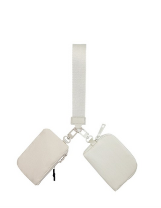 Trending Double pouch keychain. 