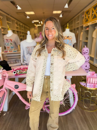 Floral shacket perfect to elevate your style 