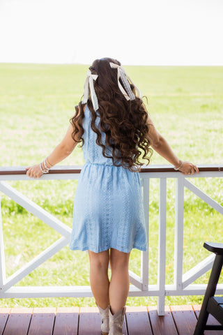 Thoughts of Blue Dress