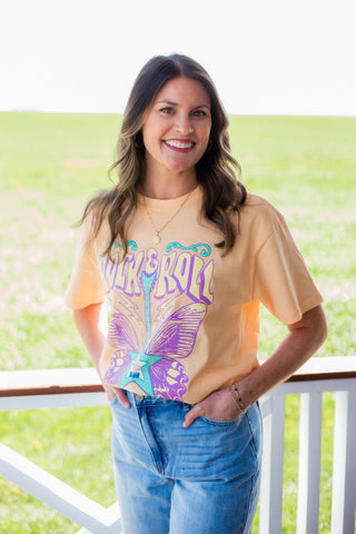 Rock and Roll World Tour Graphic Tee