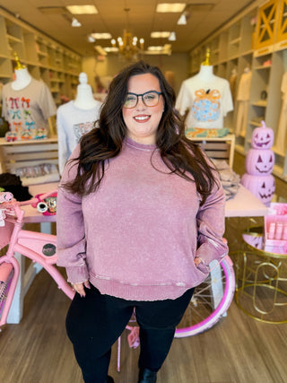 Dreamy Mineral Was Sweatshirt