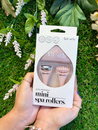 Mini spa rollers for face and body 