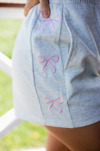 Sweet Charm Bow Shorts