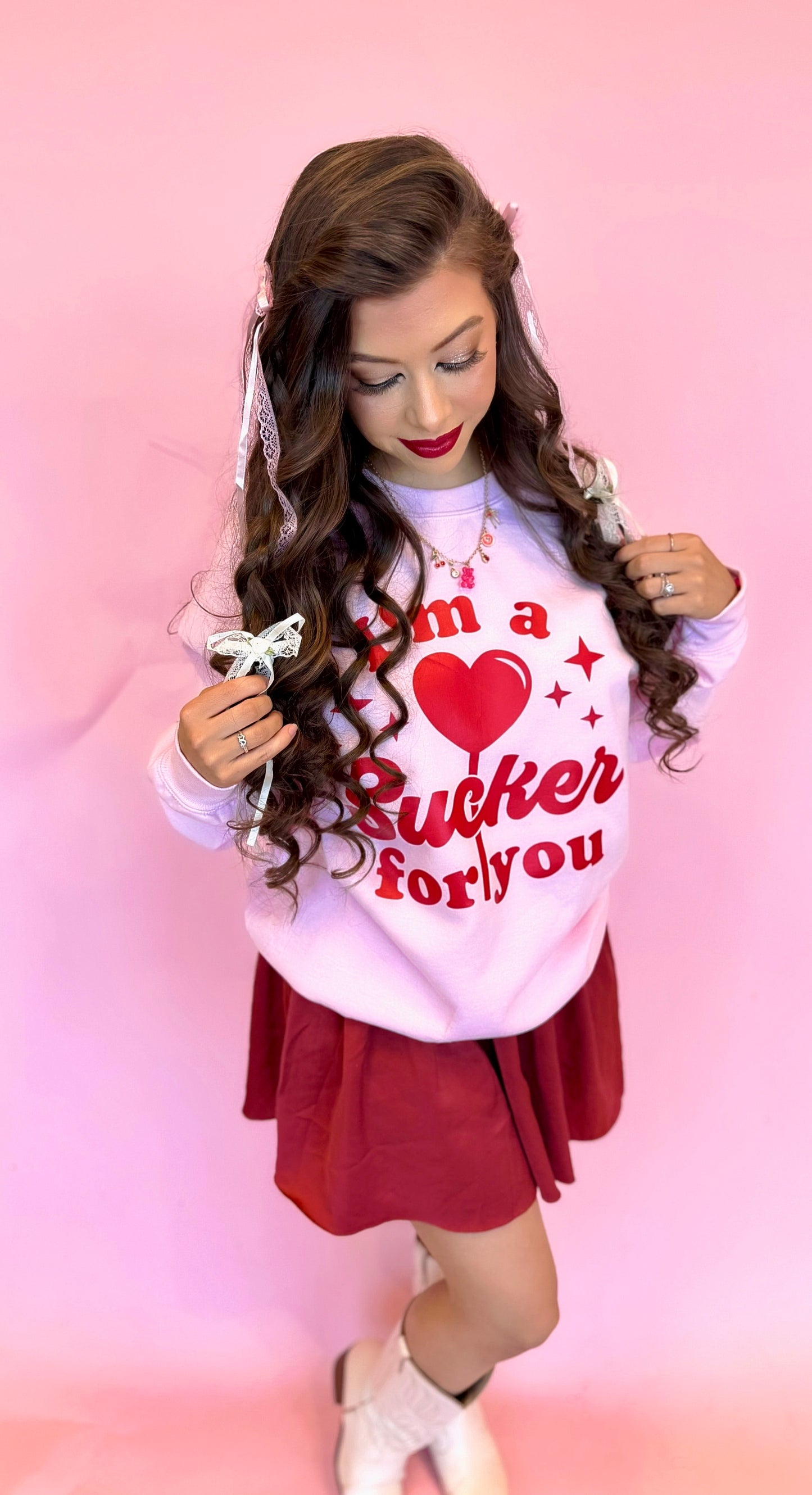 Sucker For You Crewneck