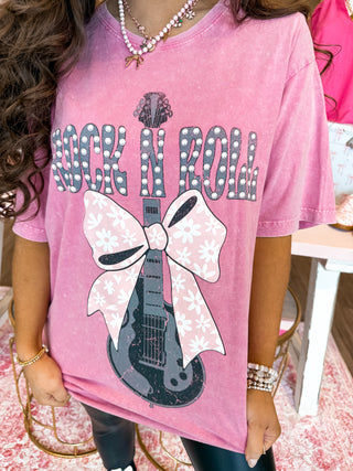Pink Rock and Roll Ribbon