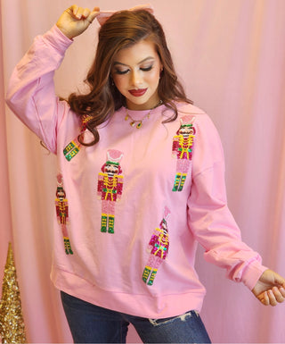 Sugar Plum Nutcracker Sweatshirt
