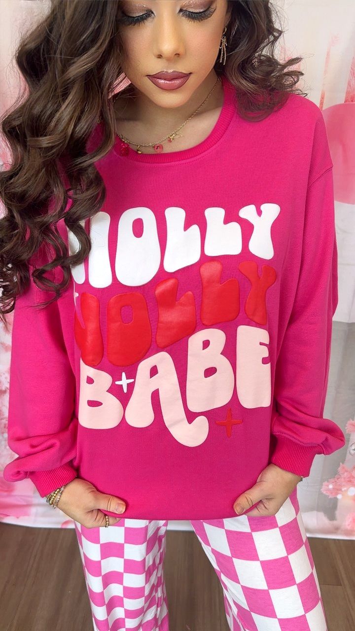 Holly Jolly Babe Crewneck