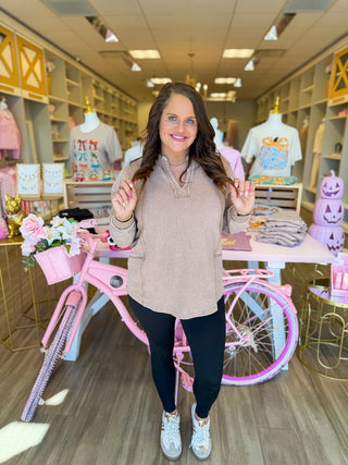 Cozy Corded Pullover