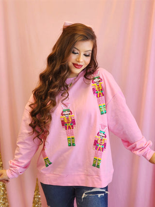 Sugar Plum Nutcracker Sweatshirt