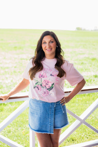 Bloom in Grace Oversized Tee