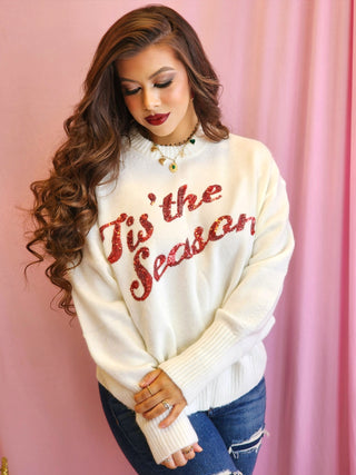 Tis the Season Sequin Sweater
