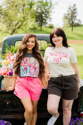 MAMA Flower Tee with bow