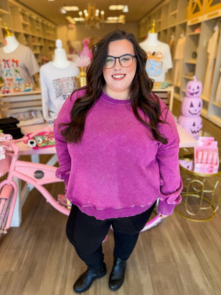 Dreamy Mineral Was Sweatshirt