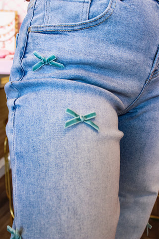 Risen Bow Jeans