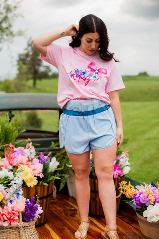 KY BOW tee