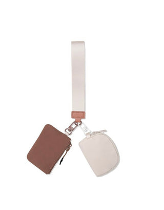 Trending Double pouch keychain. 