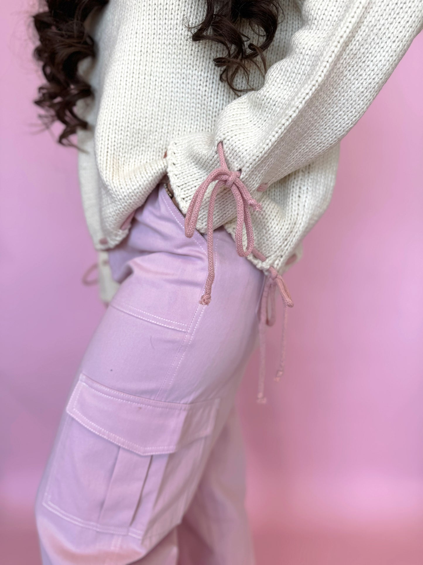 Precious Look Bow Sweater