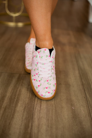If The Shoe Fits Floral Sneakers